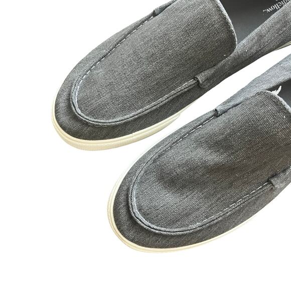 GOODFELLOW & CO Men's Gabe Canvas Sneakers Gray 13 - Picture 3 of 5